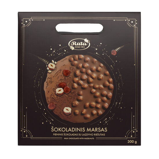 MARS piena šokolādes 32% ar lazdu riekstiem 300g Lietuva