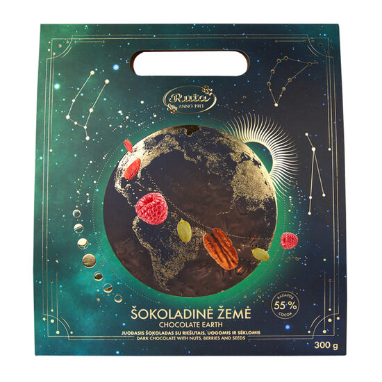Dark chocolate (55 %) with nuts, berries and seeds “Chocolate Earth”, 300 g