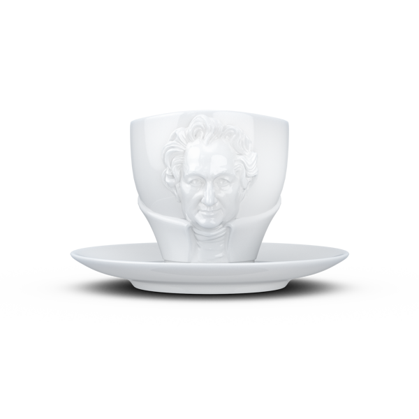 TALENT krūze "Johann Wolfgang von Goethe" baltā, 260 ml